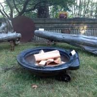 Fire Feature | 18 X 48" | S O L D Fire Feature | 18 X 48" | S O L D