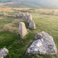 Stone circles. Stone circles.