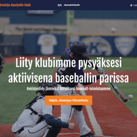 Baseball Club Template from Strikingly Baseball Club Template from Strikingly