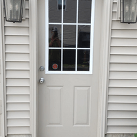 Newly Painted Door Newly Painted Door
