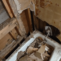 DURING Image: Rotting, Lack of Proper Backboards, etc. DURING Image: Rotting, Lack of Proper Backboards, etc.