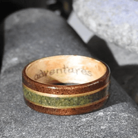 Black Walnut, Maple and BC Jade