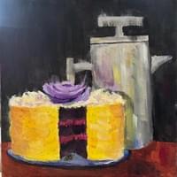 Cake and coffee Cake and coffee