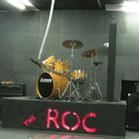 The Roc is a stage built directly in Rock School that the bands can perform on!