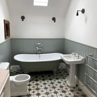 Underfloor heated bathroom Underfloor heated bathroom