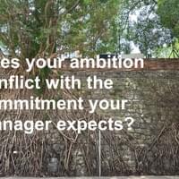Ambition v Commitment Ambition v Commitment