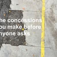 The concessions you make The concessions you make
