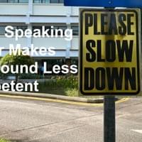 Speaking Faster Speaking Faster