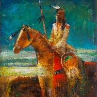 Indian_6 oil on canvas $700 Indian_6 oil on canvas $700