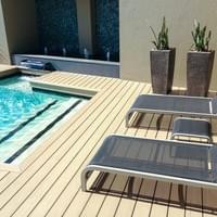 Cleaning products used on an artificial wood deck Cleaning products used on an artificial wood deck