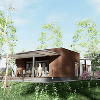 Casas prefabricadas de hormigón modernas en España. Casas prefabricadas de hormigón modernas en España.