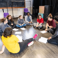 Remote rehearsals Southwark Playhouse, photo credit Tom Chaplin