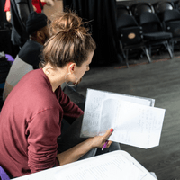 Remote rehearsals Southwark Playhouse, photo credit Tom Chaplin