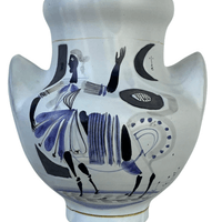 large " Oreille" glazed ceramic vase, Roger Capron , Vallauris, circa 1960.  large " Oreille" glazed ceramic vase, Roger Capron , Vallauris, circa 1960.