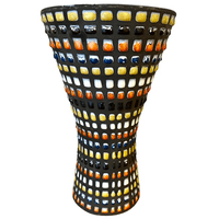Vase diabolo " Damier " by Roger Capron, France 1960 Vase diabolo " Damier " by Roger Capron, France 1960