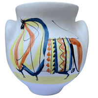 Glazed ceramic Vase " Oreille" Roger Capron, 1960. Glazed ceramic Vase " Oreille" Roger Capron, 1960.
