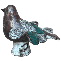 glazed ceramic bird, by Jean Derval. Vallauris 1950's glazed ceramic bird, by Jean Derval. Vallauris 1950's