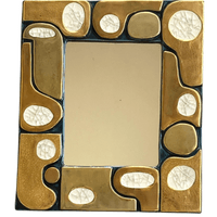 SOLD " Ouvéa" mirror Mithé Espelt circa 1985 SOLD " Ouvéa" mirror Mithé Espelt circa 1985