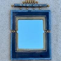 SOLD.Ceramic mirror by Georges Pelletier, Circa 1970  SOLD.Ceramic mirror by Georges Pelletier, Circa 1970