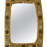 SOLD.Ceramic and glass mirror. Mithé Espelt SOLD.Ceramic and glass mirror. Mithé Espelt