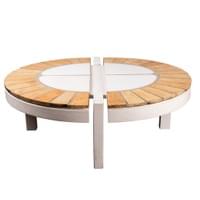 Oval ceramic coffee table by Roger Capron, Vallauris, 1960's  Oval ceramic coffee table by Roger Capron, Vallauris, 1960's