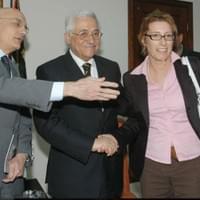Con Gabriele Albertini ed Abu Mazen Con Gabriele Albertini ed Abu Mazen