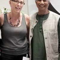 Con il Prof. Muhammad Yunus, banchiere e Premio Nobel per la Pace Con il Prof. Muhammad Yunus, banchiere e Premio Nobel per la Pace