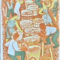 Original lithograph signed and numbered. Limited edition.$300. Original lithograph signed and numbered. Limited edition.$300.