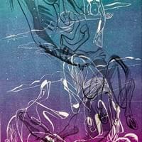 abstract , "composition avec cheval en mouvement" Original engraving aquatint. Limited edition $900. abstract , "composition avec cheval en mouvement" Original engraving aquatint. Limited edition $900.