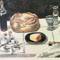 Nature morte. Original lithograph 6 colors, signed and numbered. Limited edition $400. Nature morte. Original lithograph 6 colors, signed and numbered. Limited edition $400.