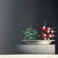 Les radis de mars (mezzotint). Original engraving signed and numbered. Limited edition $675. Les radis de mars (mezzotint). Original engraving signed and numbered. Limited edition $675.