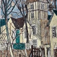 Original lithograph signed and numbered. Limited edition. Original lithograph signed and numbered. Limited edition.