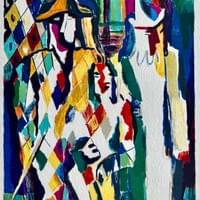 "Baladius" original lithograph signed and numbered. Limited edition $400. "Baladius" original lithograph signed and numbered. Limited edition $400.