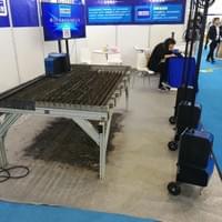 Slat cleaner group at the Expo