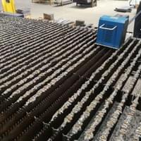 Slat Cleaner at another new laser cutting machine