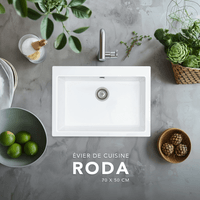 Évier de cuisine Roda Blanc Évier de cuisine Roda Blanc
