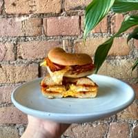 The Bacon and Egg Bagel The Bacon and Egg Bagel