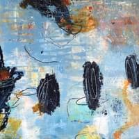 12"x12"x1.5"  Oil:Cold Wax 2018 12"x12"x1.5"  Oil:Cold Wax 2018
