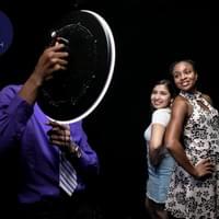 Guests can select digital props and add a variety of filters to their photos! They can also choose between taking a single photo, 4 photo burst gif or 10-16 burst boomerang style gif