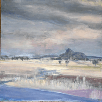 Lion of the plains, 2020, 100 x 100cm, POA Lion of the plains, 2020, 100 x 100cm, POA