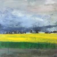 Silver lining, 2023, 61 x 61cm, $400 unframed Silver lining, 2023, 61 x 61cm, $400 unframed