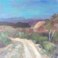 Grindell's Hut, 2019, 61 x 61cm, $400 unframed Grindell's Hut, 2019, 61 x 61cm, $400 unframed