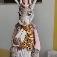 Henrietta hare. Afternoon tea Henrietta hare. Afternoon tea