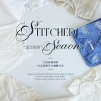 フレンチ刺繍トップ フレンチ刺繍トップ
