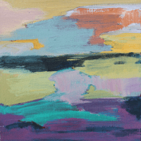 huile sur bois 22x24cm, 2021