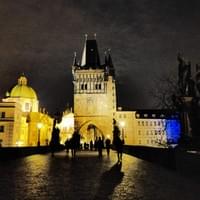 Charles Bridge in Prague, Czech Republic