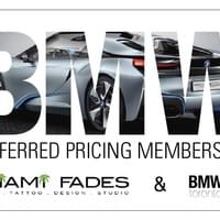 BMW & Miami Fades Business Card BMW & Miami Fades Business Card