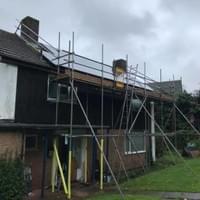 small scaffolding project example, North Devon small scaffolding project example, North Devon