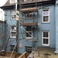 domestic scaffolding ilfracombe example domestic scaffolding ilfracombe example