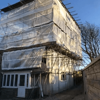 Scaffolding project, Ilfracombe  Scaffolding project, Ilfracombe